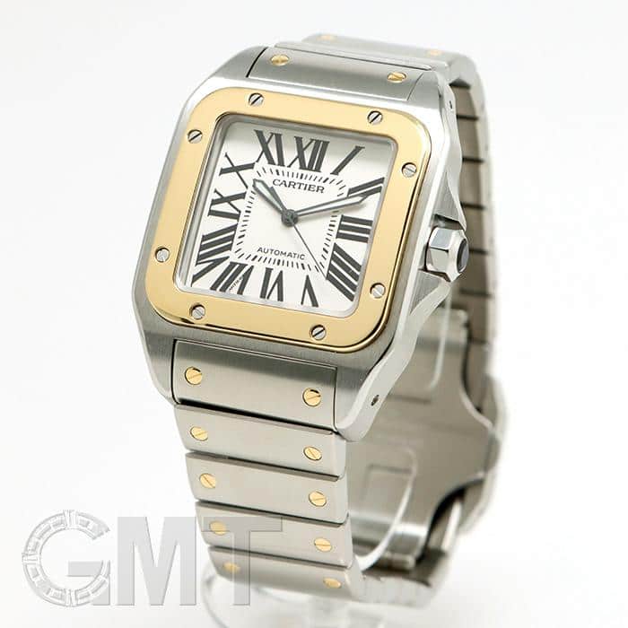 中古)CARTIER カルティエ サントス 100 LM オートマチック W200728G