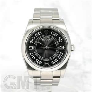 ROLEX ロレックス オイスターパーペチュアル 116000 ブラック コンセントリック メイン