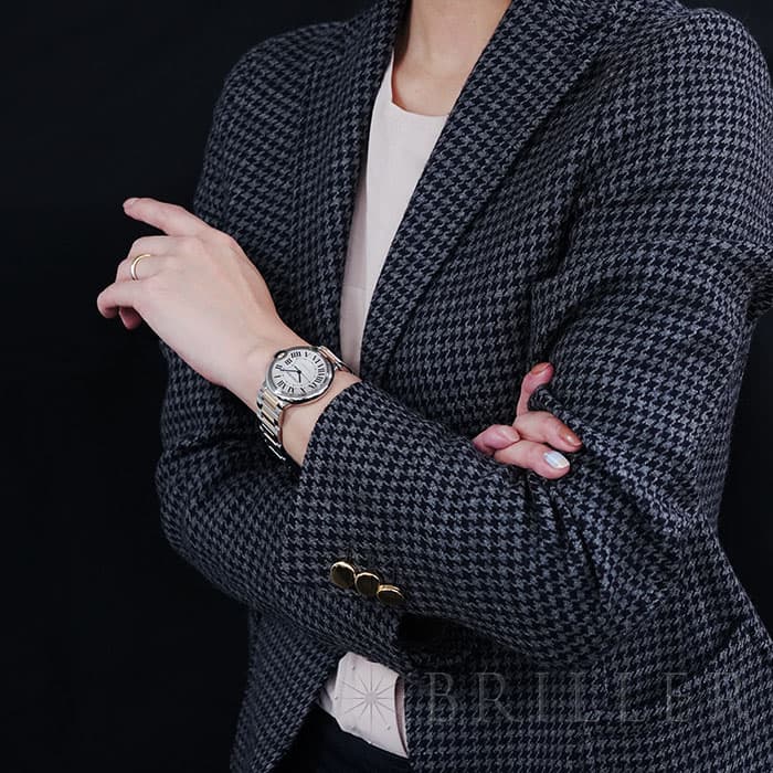 新品)CARTIER カルティエ バロンブルー 36mm W2BB0012（商品ID