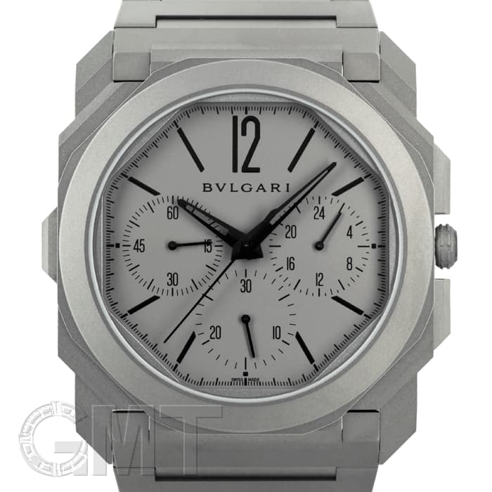 15milk　未使用 新品)BVLGARI ブルガリ オクト フィニッシモ クロノグラフ GMT 103068