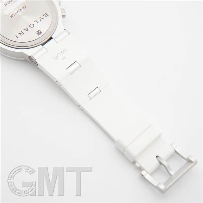 新品)BVLGARI ブルガリ アルミニウム アルミニウム クロノグラフ