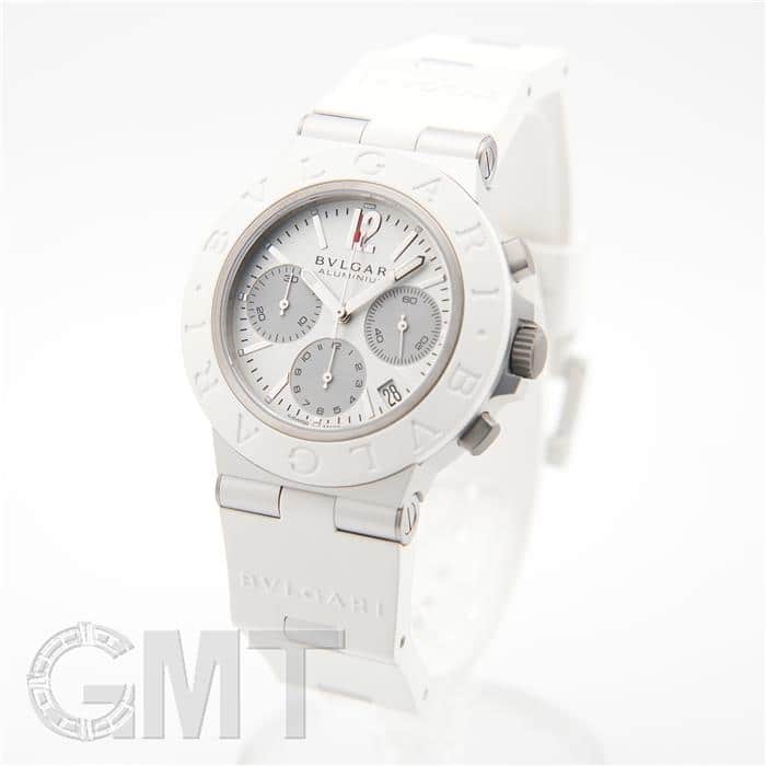新品)BVLGARI ブルガリ アルミニウム アルミニウム クロノグラフ