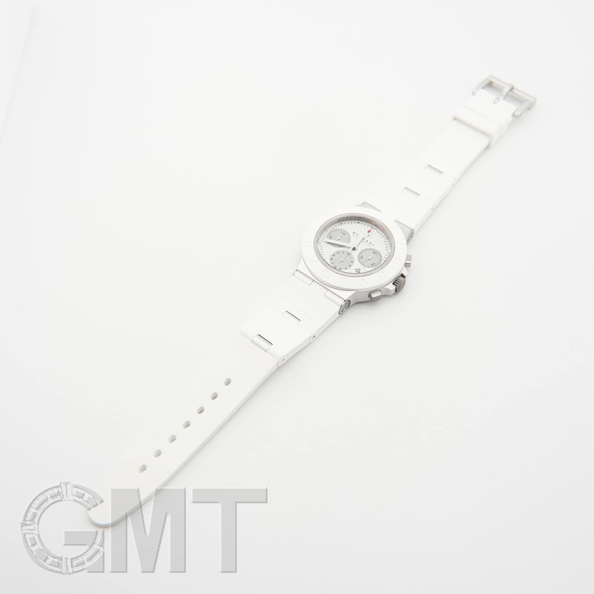 新品)BVLGARI ブルガリ アルミニウム アルミニウム クロノグラフ