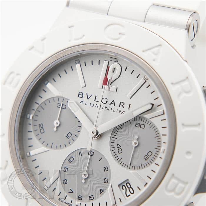 新品)BVLGARI ブルガリ アルミニウム アルミニウム クロノグラフ