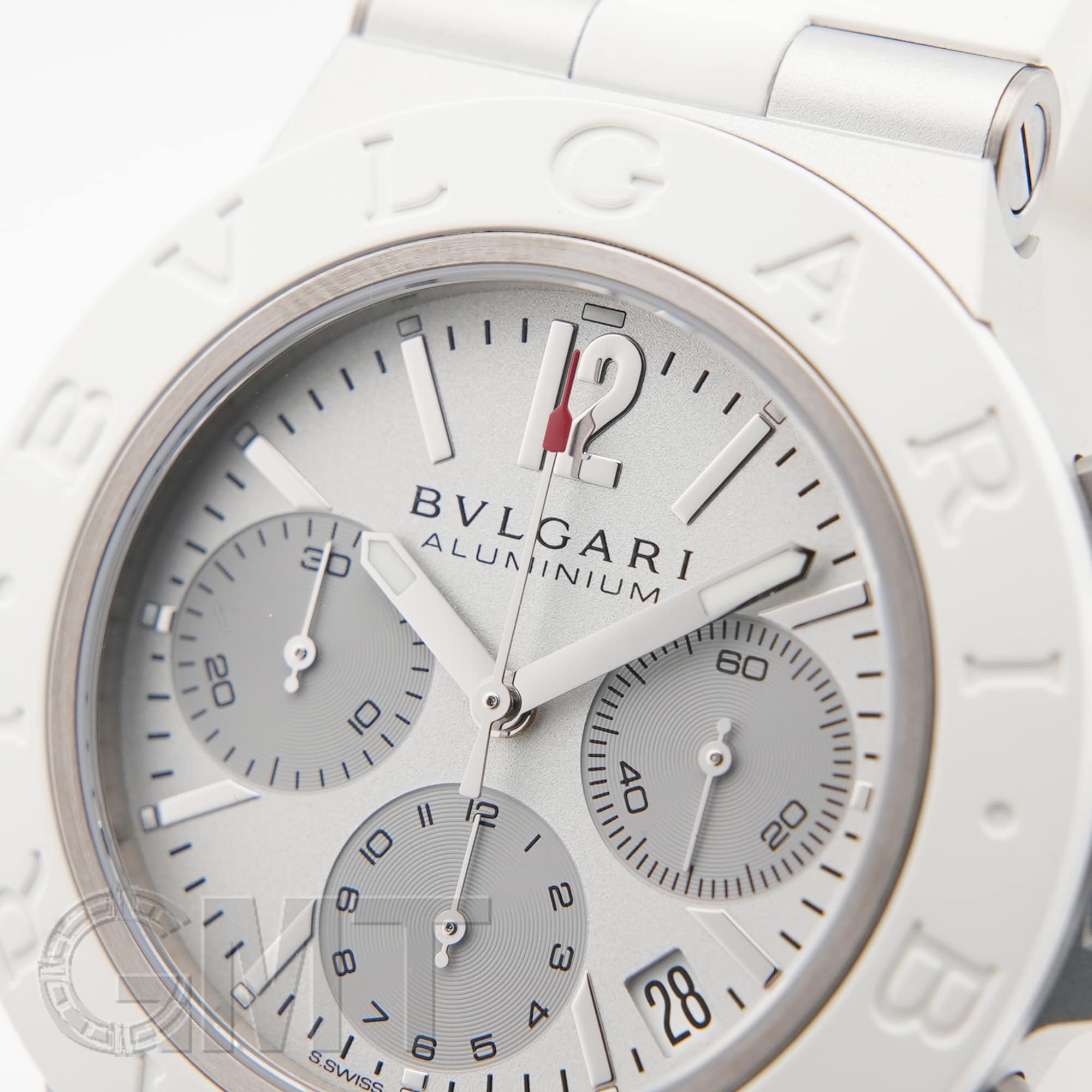 新品)BVLGARI ブルガリ アルミニウム アルミニウム クロノグラフ