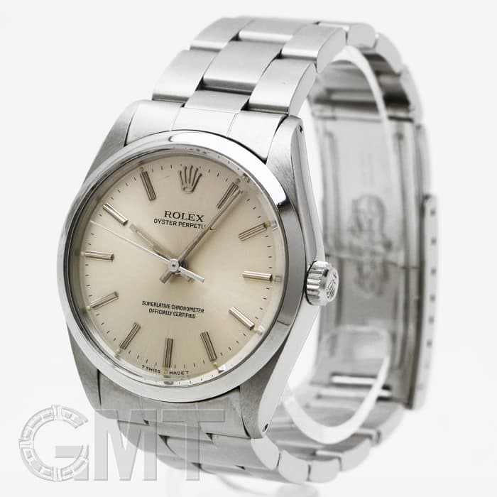 ROLEX オイスターパーペチュアル　1002 ロレックス オイスターパーペチュアル 1002 シルバー メンズ