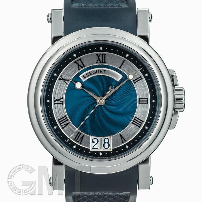中古)BREGUET ブレゲ マリーン ブルー 5817ST/Y2/5V8（商品ID
