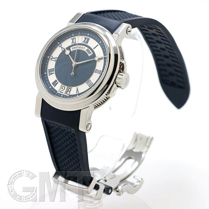 中古)BREGUET ブレゲ マリーン ブルー 5817ST/Y2/5V8（商品ID