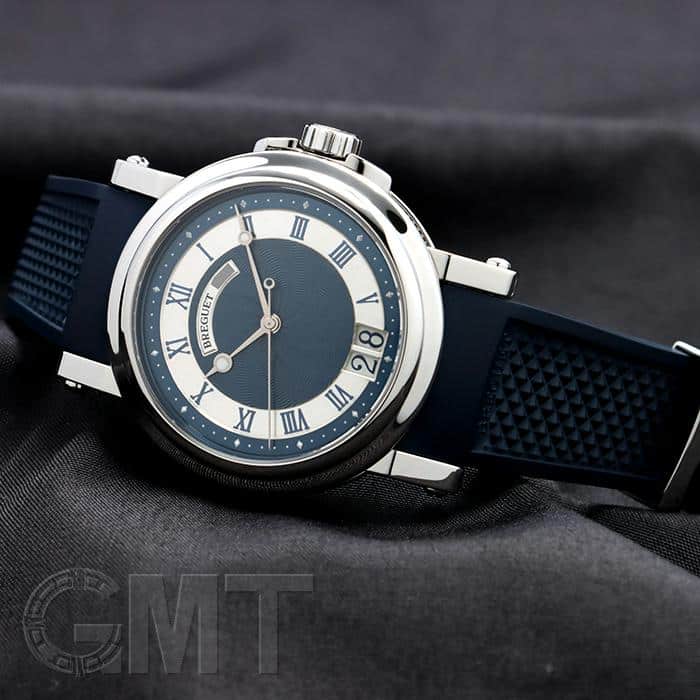 中古)BREGUET ブレゲ マリーン ブルー 5817ST/Y2/5V8（商品ID