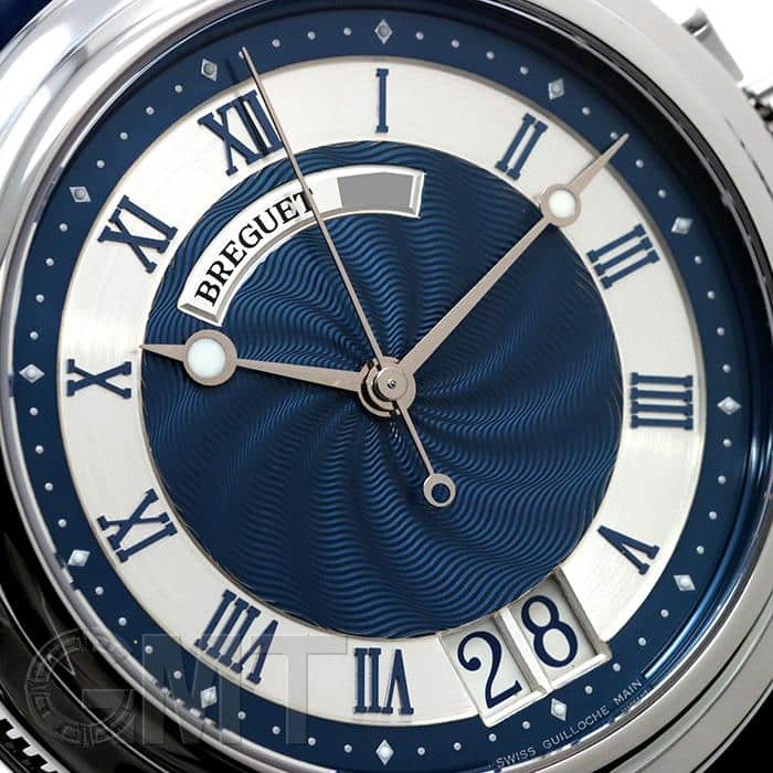 中古)BREGUET ブレゲ マリーン ブルー 5817ST/Y2/5V8（商品ID