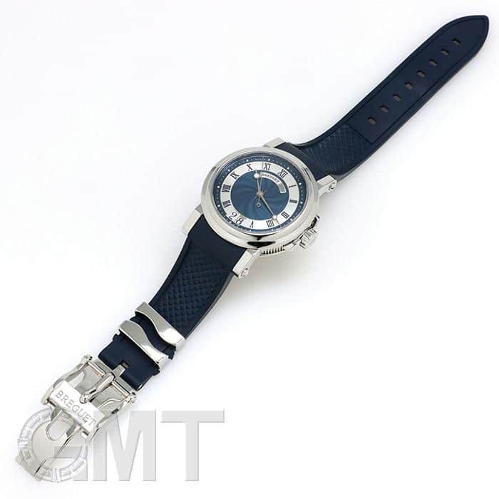 中古)BREGUET ブレゲ マリーン ブルー 5817ST/Y2/5V8（商品ID