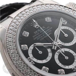 ROLEX ロレックス デイトナ 116589RBR　ブラック 8Pダイヤ メイン