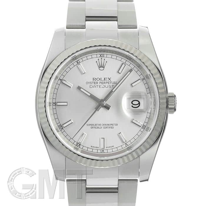 ロレックス ROLEX 116234 ランダムシリアル シルバーフラワー メンズ 腕時計