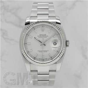 ROLEX ロレックス　デイトジャスト シルバー　オーバーホール済 中古)ROLEX ロレックス デイトジャスト 116234 シルバー オイスター