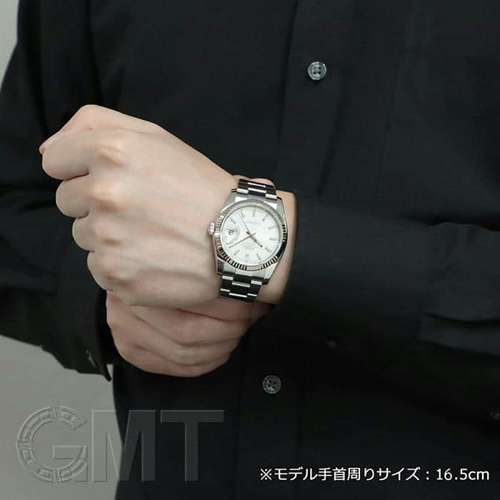 中古)ROLEX ロレックス デイトジャスト 116234 シルバー オイスター
