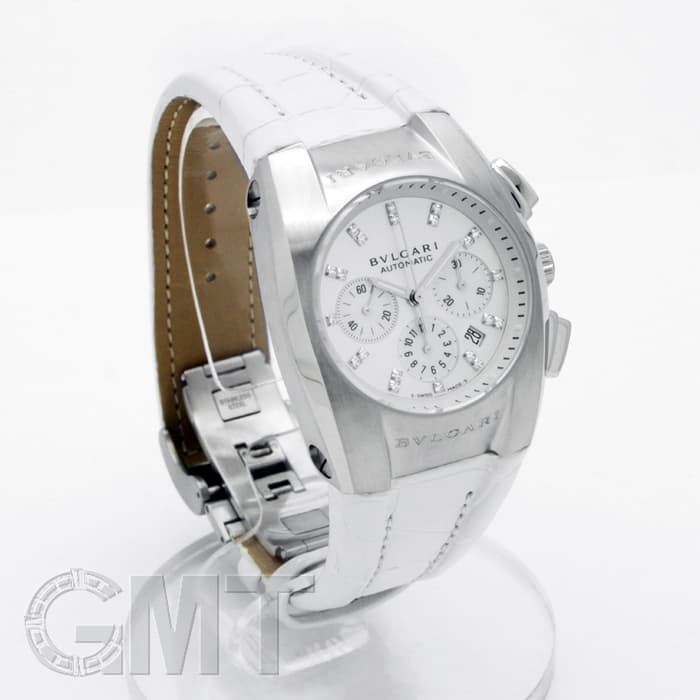 新品)BVLGARI ブルガリ エルゴン EG35WSLDCH/12 ホワイト MOP(商品ID 新品)BVLGARI ブルガリ エルゴン EG35WSLDCH/12 ホワイト MOP(商品ID