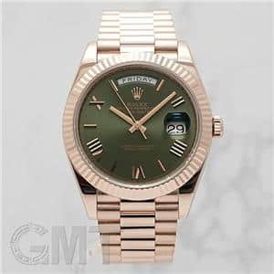 ROLEX ロレックス デイデイト 40 228235 オリーブグリーン ローマ メイン