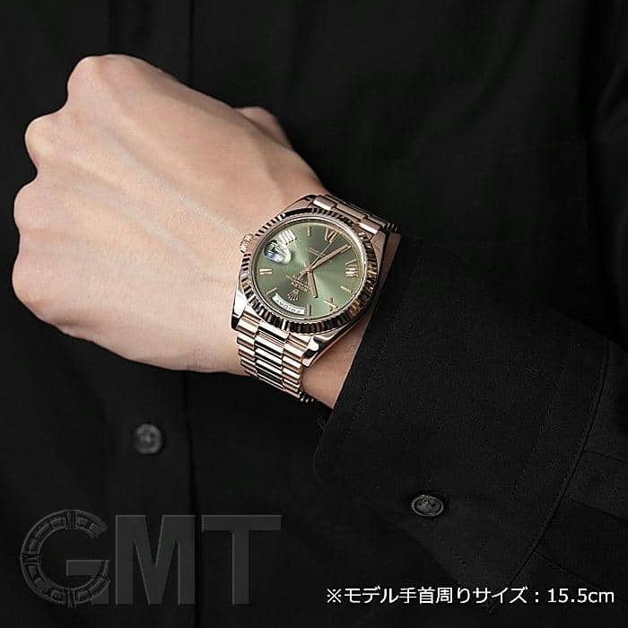 ROLEX 時計箱 グリーン Lサイズ（中古)ROLEX ロレックス