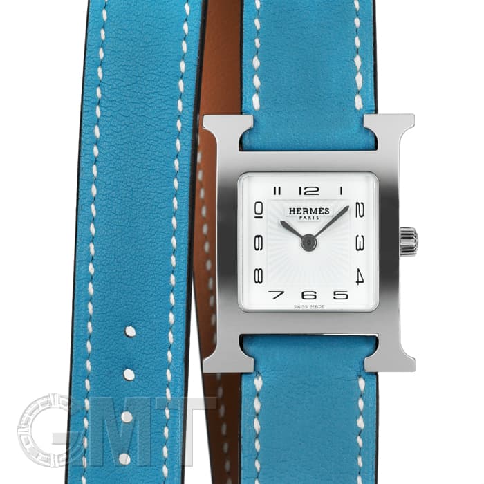 新品)HERMES エルメス Hウォッチ HH1.210.131/WJE1 ドゥブルトゥール