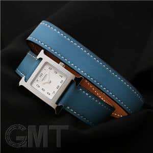 新品)HERMES エルメス Hウォッチ HH1.210.131/WJE1 ドゥブル