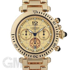 CARTIER カルティエ パシャ クロノグラフ W3017551 2002年 FIFAワールドカップ限定モデル【世界35本】 メイン