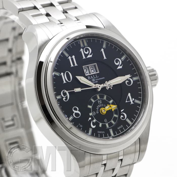 新品)BALL WATCH ボールウォッチ トレインマスター デュアルタイム