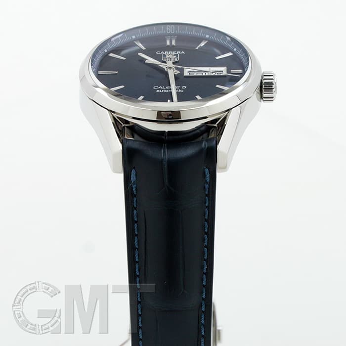新品)TAG HEUER タグ・ホイヤー カレラ Cal.5 デイデイト ブルー