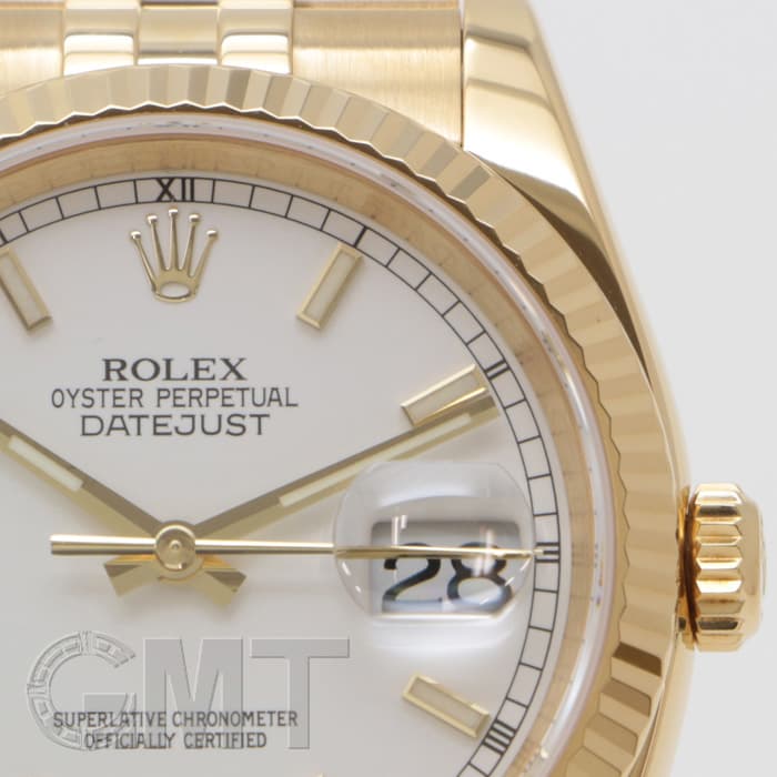 中古)ROLEX ロレックス デイトジャスト 116238 ホワイトバー（商品ID