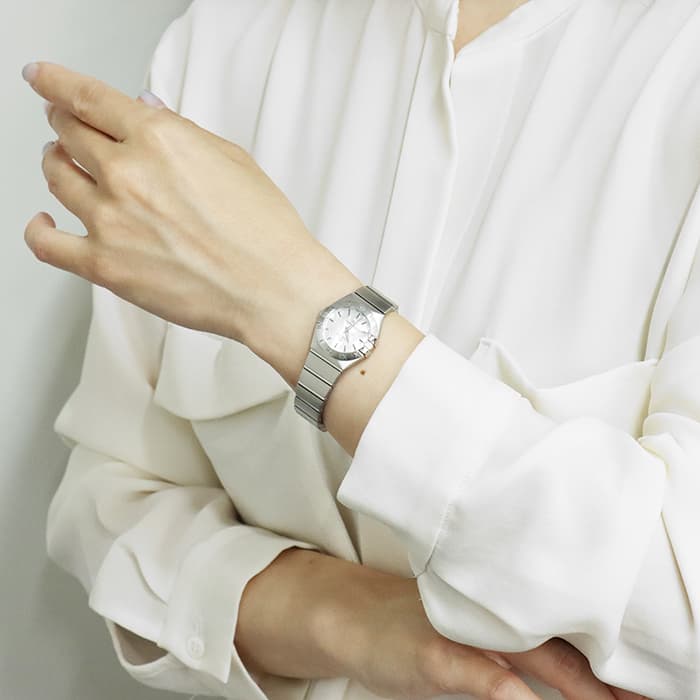 中古)OMEGA オメガ コンステレーション ブラッシュ クォーツ
