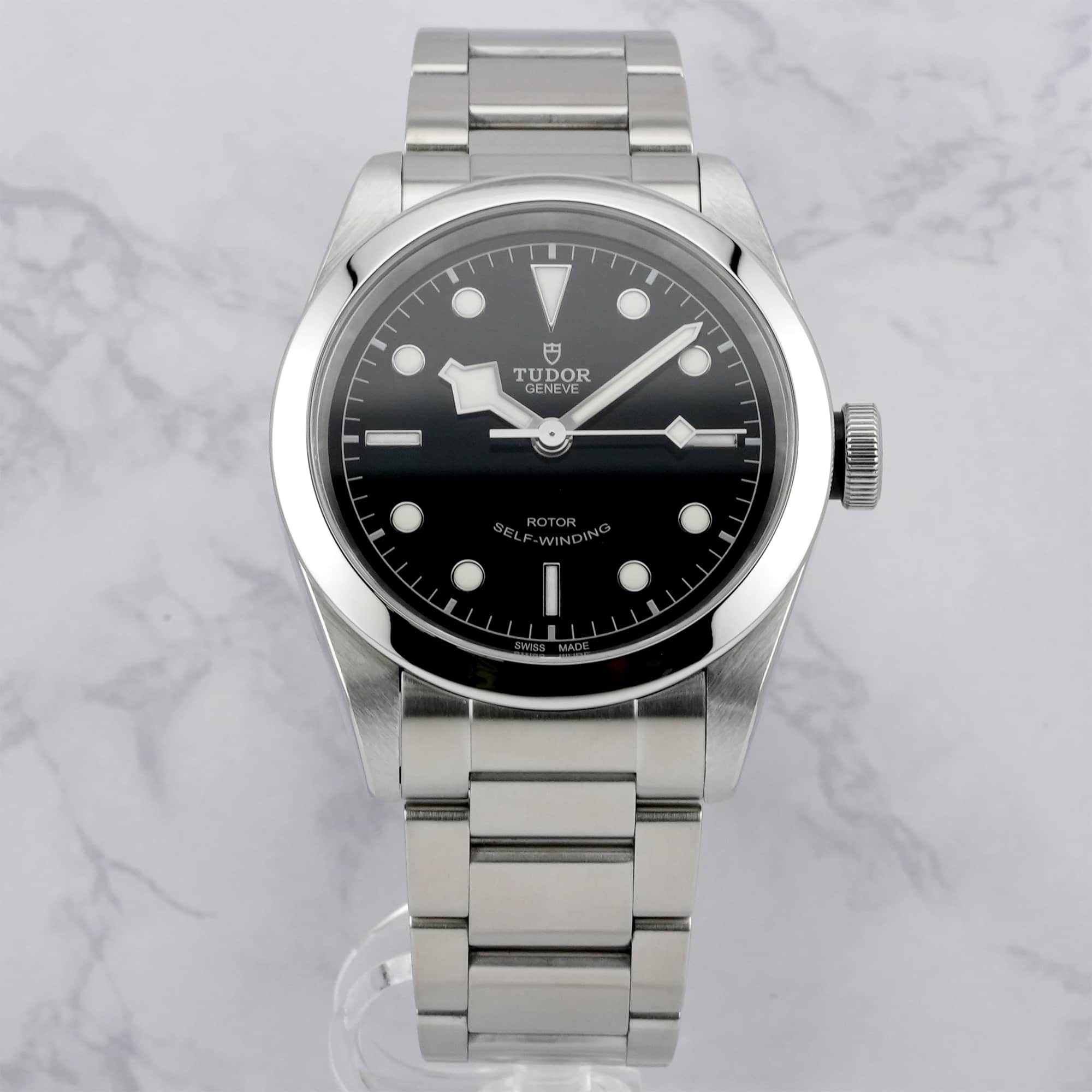 中古)TUDOR チューダー ヘリテージブラックベイ 41 79540 ブラック