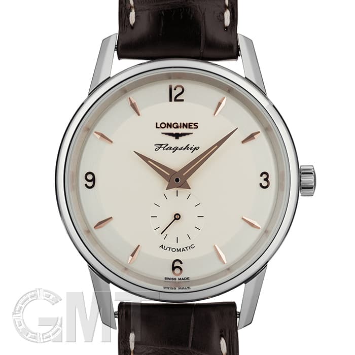 新品)LONGINES ロンジン ヘリテージ フラッグシップ シルバー L4.817.4