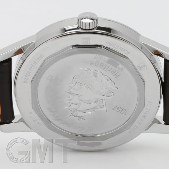 新品)LONGINES ロンジン ヘリテージ フラッグシップ シルバー L4.817.4