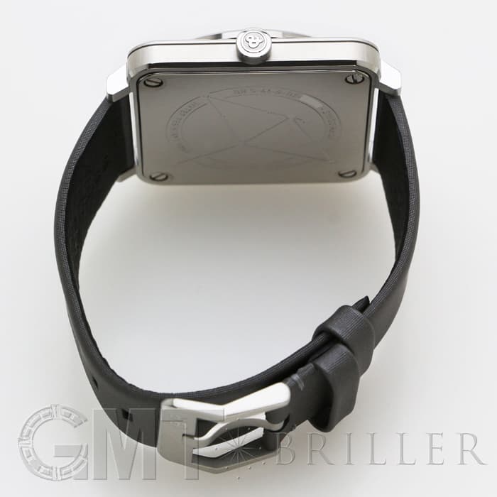 新品)BELL & ROSS ベル&ロス BR S ダイヤモンドイーグル グレー BRS