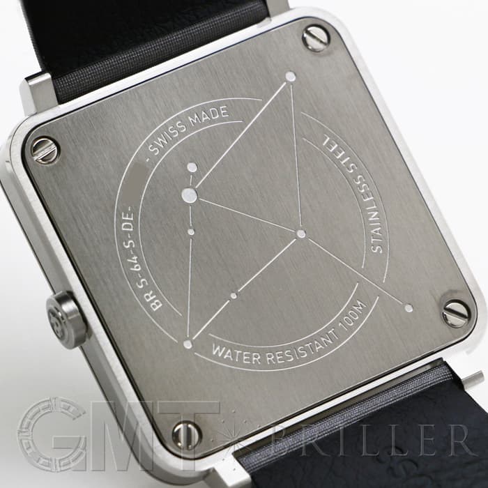 新品)BELL & ROSS ベル&ロス BR S ダイヤモンドイーグル グレー BRS