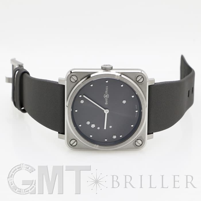 新品)BELL & ROSS ベル&ロス BR S ダイヤモンドイーグル グレー BRS