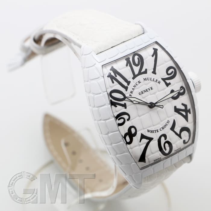 新品)FRANCK MULLER フランク・ミュラー トノーカーべックス ホワイト
