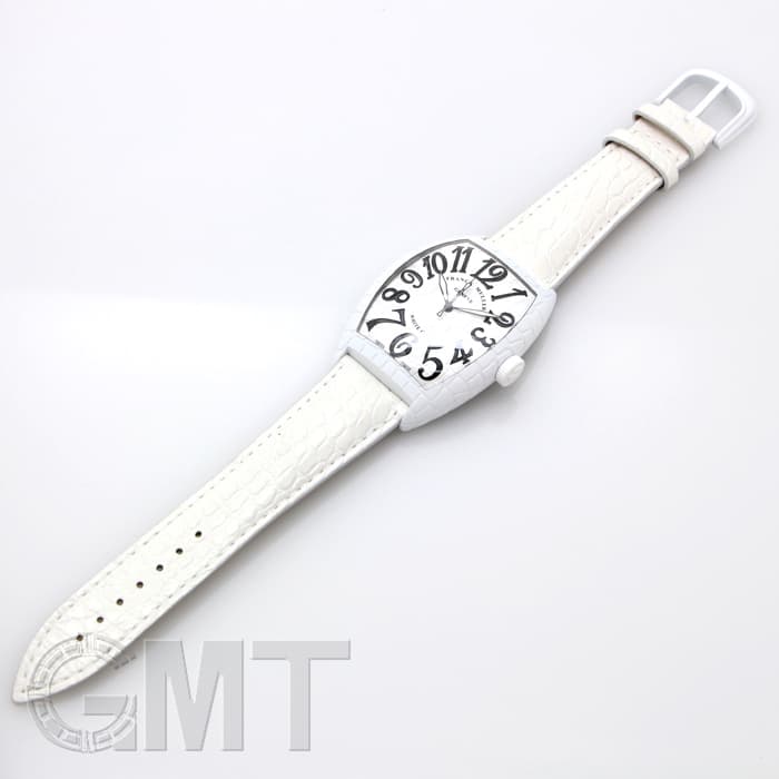 新品)FRANCK MULLER フランク・ミュラー トノーカーべックス ホワイト