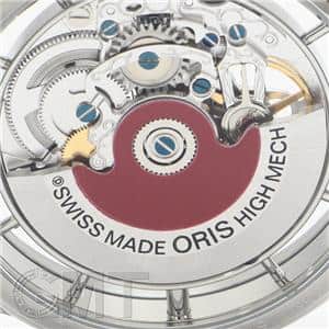 ORIS オリス アートリエ トランスルーセント スケルトン ブラックレザー 734 7684 4051 D メイン