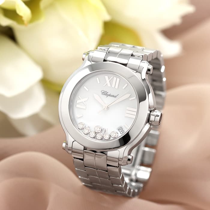 新品)CHOPARD ショパール ハッピースポーツ 278477-3001（商品ID