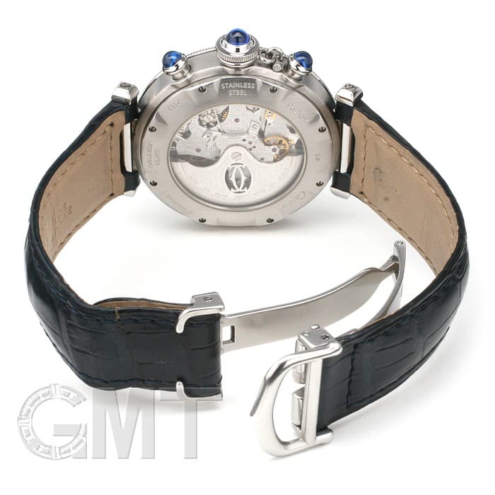 中古)CARTIER カルティエ パシャ 38mm クロノグラフ（商品ID