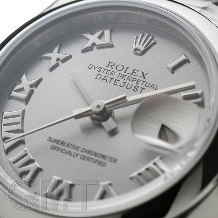 新品)ROLEX ロレックス デイトジャスト 179160 グレー ローマ（商品ID