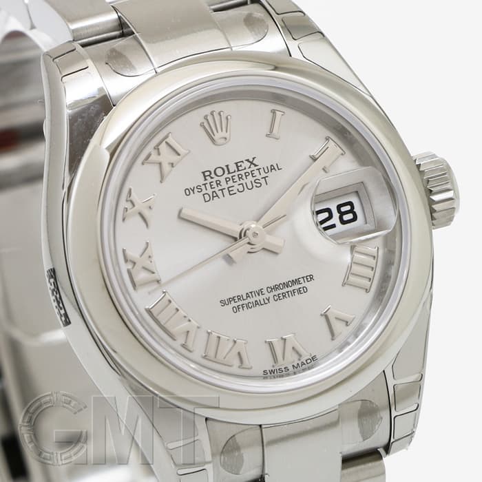 新品)ROLEX ロレックス デイトジャスト 179160 グレー ローマ（商品ID
