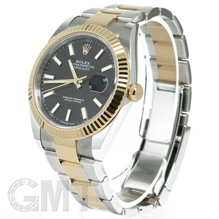 中古)ROLEX ロレックス デイトジャスト 41 126333 ブラック オイスター
