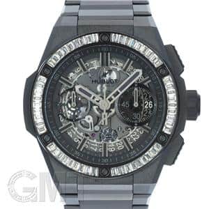 HUBLOT ウブロ ビッグバン インテグレーテッド オールブラック バゲットダイヤモンド 451.CX.1140.CX.1904 メイン