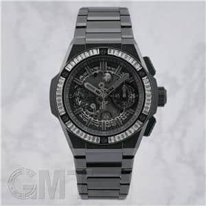 HUBLOT ウブロ ビッグバン インテグレーテッド オールブラック バゲットダイヤモンド 451.CX.1140.CX.1904 メイン
