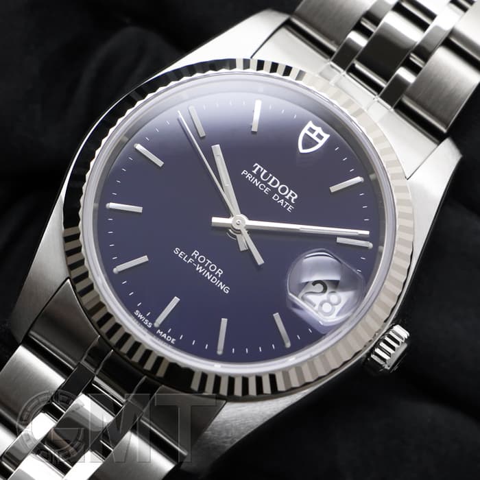 新品)TUDOR チューダー プリンス デイト 74034 ブルー（商品ID