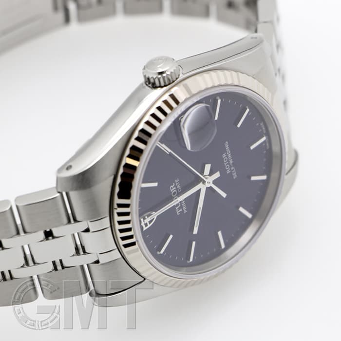 デイリー・ブリント 新品)TUDOR チューダー プリンス デイト M74034 ブルー（商品ID