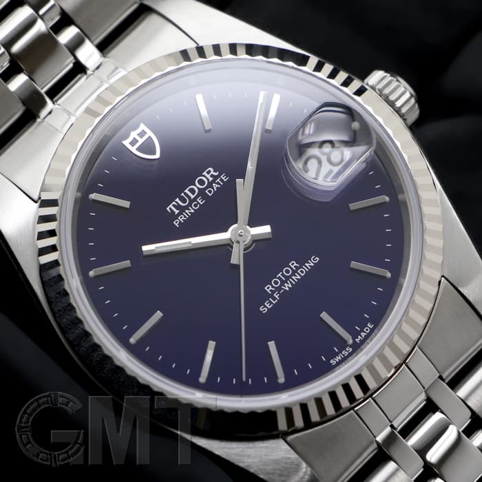 新品)TUDOR チューダー プリンス デイト M74034 ブルー（商品ID