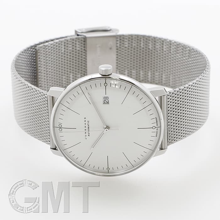新品)JUNGHANS ユンハンス マックスビル オート シルバーSSブレス 027