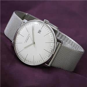 JUNGHANS ユンハンス マックスビル オート シルバーSSブレス 027/4002.48 メイン